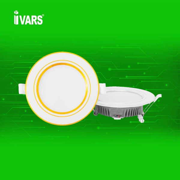 Đèn Led Downlight 9W Đơn Sắc (Gold/Silver/White)