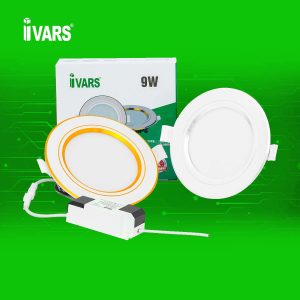 Đèn Downlight 9W  Đổi Màu (Gold/Silver/White)