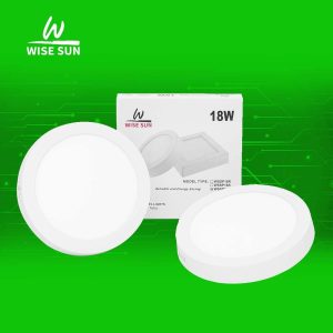 Đèn LED panel ốp nổi tròn Wise Sun giá rẻ - chất lượng 18W - Đổi Màu