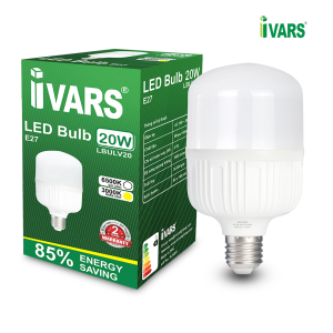 Đèn LED bulb IVARS kiểu trụ chuôi E27 công suất - 20W