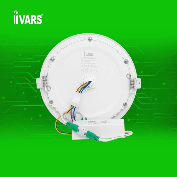 Đèn LED slim panel IVARS âm trần cảm biến siêu mỏng nhẹ - ánh sáng đơn sắc 12W