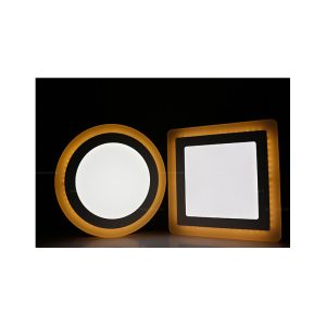 Đèn LED panel IVARS ốp nổi - 2 màu ánh sáng trắng và vàng - (18+6)W