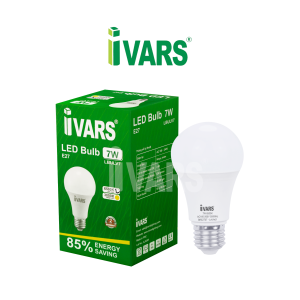 Đèn LED bulb IVARS kiểu tròn chuôi E27 - 7W