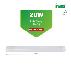 Đèn LED bán nguyệt IVARS 0.6m - 20W