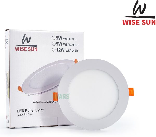 Đèn LED panel âm trần Wise Sun giá rẻ - chất lượng 9W - đổi màu