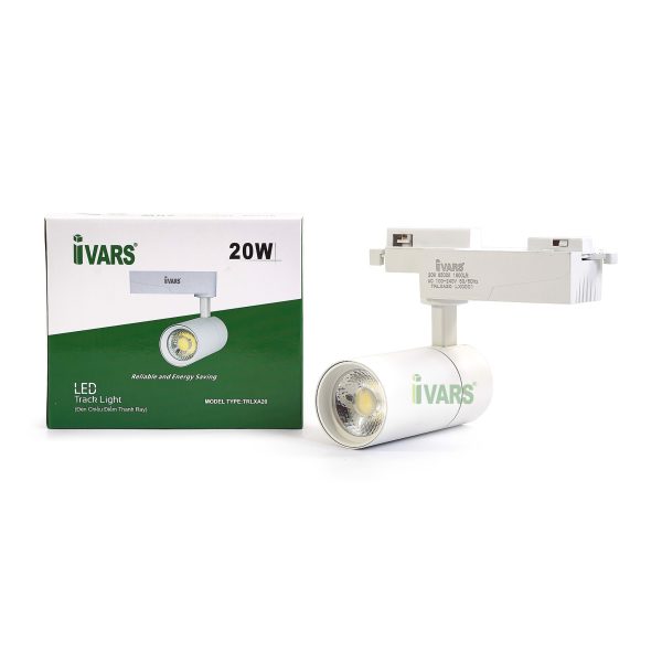 Đèn LED COB rọi chiếu điểm IVARS - công suất 20W - new model - Thân trắng/đen