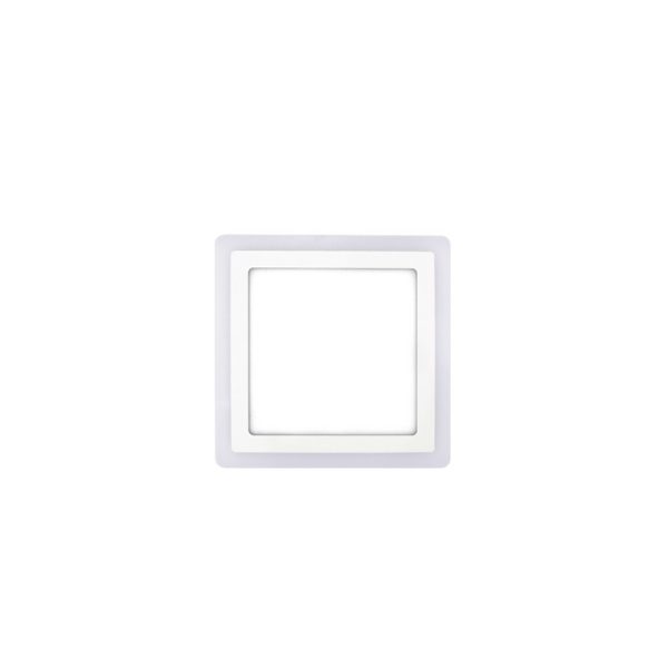 Đèn LED panel IVARS ốp nổi - 2 màu ánh sáng trắng và vàng - (18+6)W