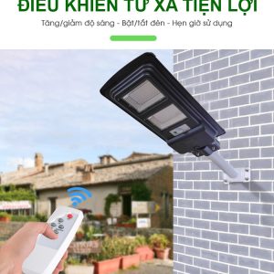 Đèn đường LED năng lượng mặt trời IVARS 100W - ánh sáng trắng 6500K