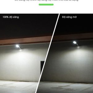 Đèn đường LED năng lượng mặt trời IVARS 60W - ánh sáng trắng 6500K