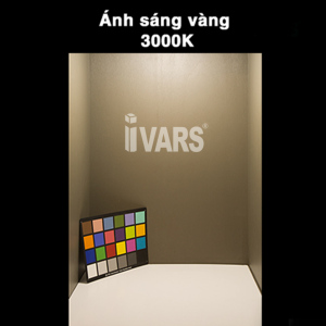 Đèn LED slim panel IVARS âm trần siêu mỏng nhẹ - ánh sáng đơn sắc 12W