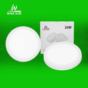 Đèn LED panel ốp nổi tròn Wise Sun giá rẻ - chất lượng 24W - Đổi Màu