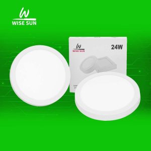 Đèn LED panel ốp nổi tròn Wise Sun giá rẻ - chất lượng 24W - Đơn Sắc