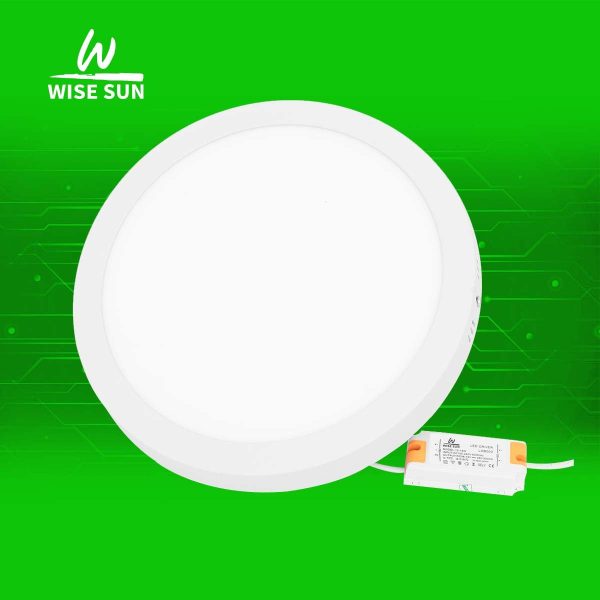 Đèn LED panel ốp nổi tròn Wise Sun giá rẻ - chất lượng 24W - Đơn Sắc