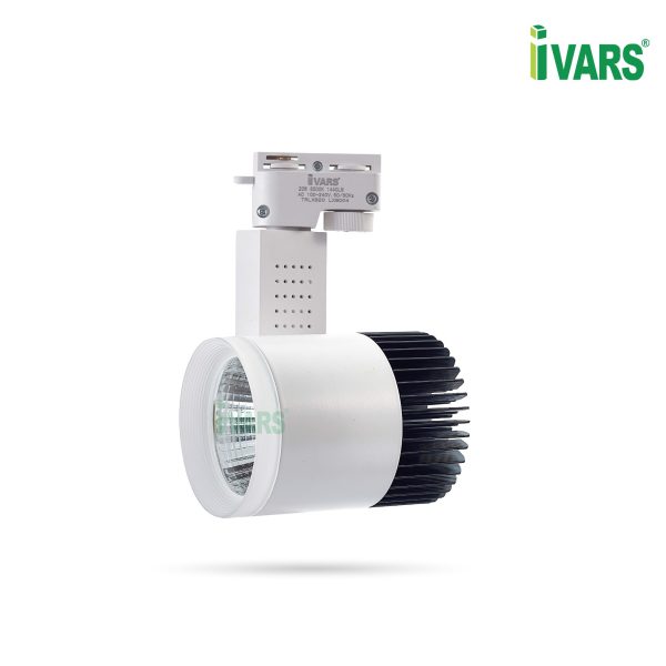 Đèn LED COB rọi chiếu điểm IVARS - công suất 20W - Thân Trắng Đuôi Đen (New model)