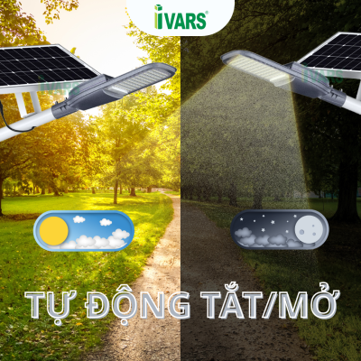 đèn năng lượng mặt trời cảm biến 